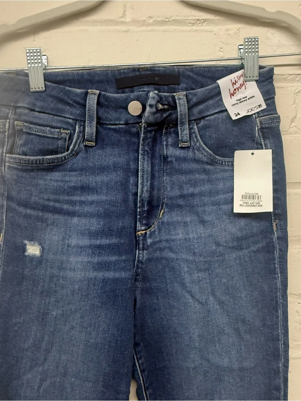 NWT Joe's Jeans High Rise Curvy Skinny Ankle Jean Size 24